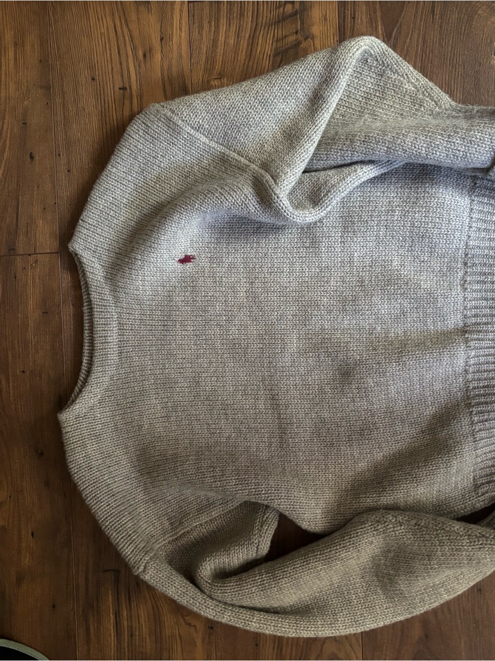 Polo Grey sweater 100% cotton
